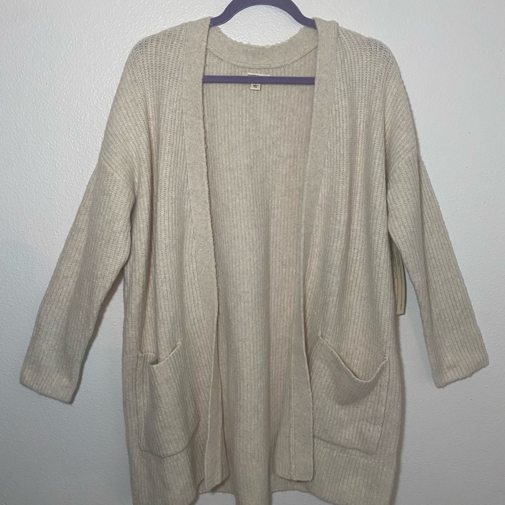 NEW Beige Cardigan (medium)